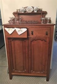 antique cupboard