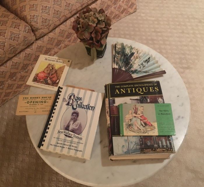 Bess Truman Cookbook, other vintage books