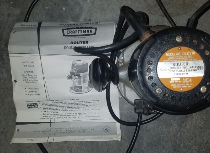 Craftsman Router