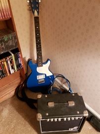 First Act guitar and amplifier package. 