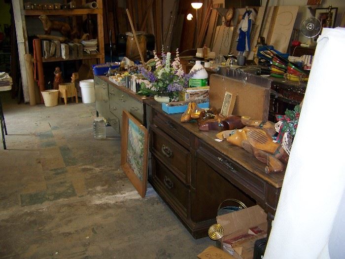 Desks, and lots of smalls and shoe horns
