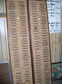 Barbed wire displays