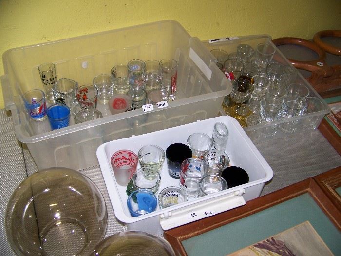 Shot glasses