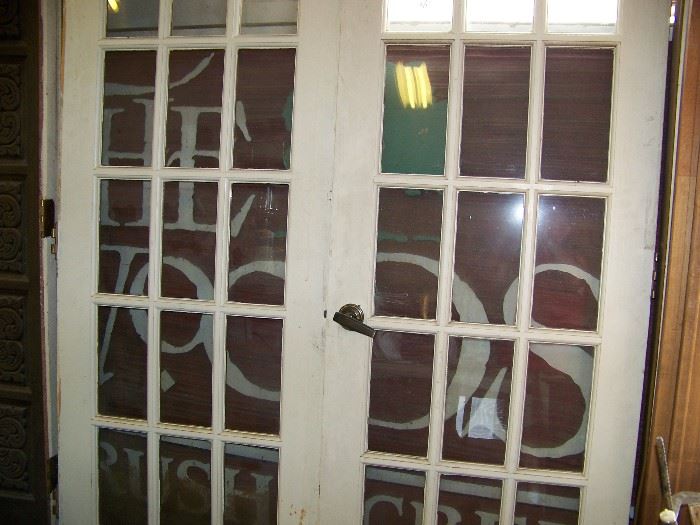 Great patio doors.