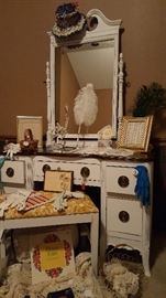 Striking re-purposed vanity