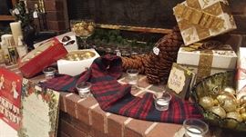 Tons of X-mas decorations