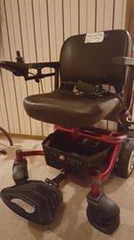 High-end Motorized Wheelchair ($1,200 retail). Needs battery.
