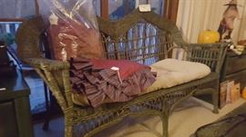 Vintage Rattan sofa
