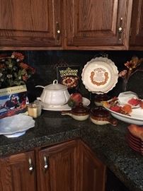 Wide selection of Fall kitchenware and decor