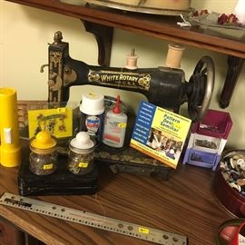 Antique Singer sewing machine