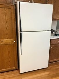 White refridgerator