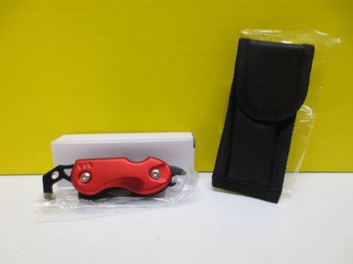 New in box Knife with LED and tool