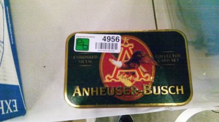 AnheuserBush Collector Card Set