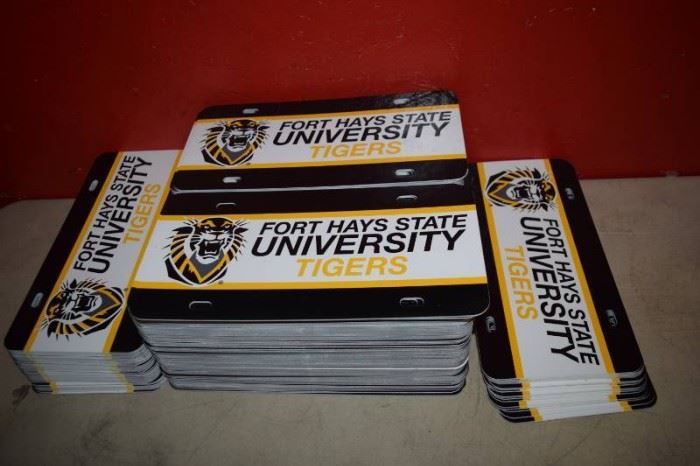 250 Fort Hays State University License Plates
