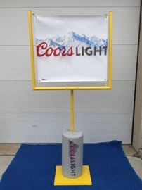 Coors Light Goal Post