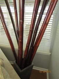 BAMBOO PALM PIPES.. A REAL DECORATOR STATEMENT