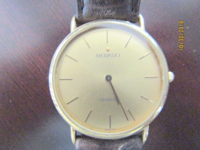 MOVADO.. A VERY CONTEMPORARY WATCH..ONE THAT COULD BE WORN DAILY