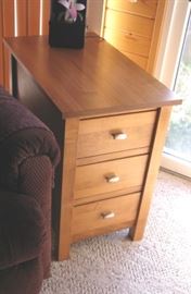 End Table with Drawers