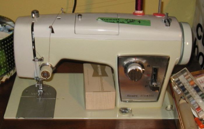 Sears Sewing Machine in Cabinet