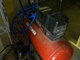 Industrial size compressor.