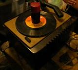 Vintage 45 player.