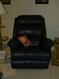 La-Z-Boy Leather Recliner.