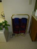 Brass Heated Towel Rack