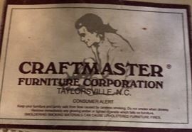 Craftmaster Sofa and Loveseat (NOT a sectional)