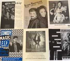 Comedian Playbills