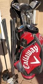 Callaway Golf Bag Autographed by Alice Cooper