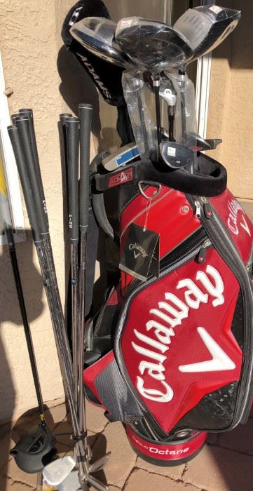 Callaway Golf Bag  Autographed by Alice Cooper 