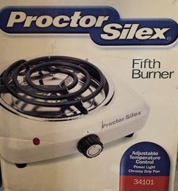 Proctor Silex Fifth Burner