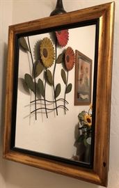 Pottery Barn Wall Mount Mirror/Jewelry Box