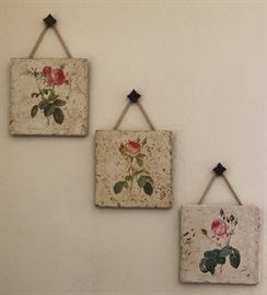 Set/3 Tile Painting 