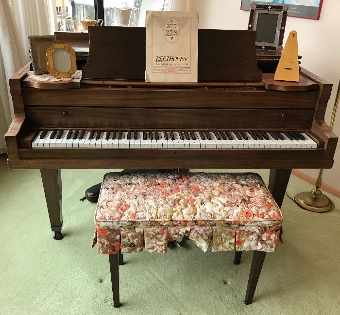 Conover Piano and Metronome