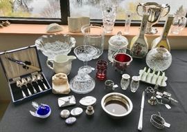 Waterford, sterling, and more.