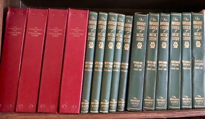 Antique Dealer and Collector's Guide - University Course Music Study Books