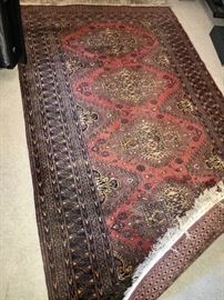 Beautiful handmade wool rugs brought back from overseas 