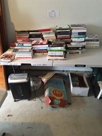 More Books and Shredder