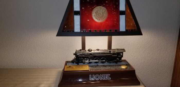 Lionel Train Lamp