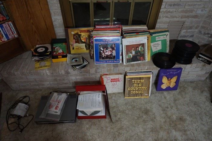 LP's and 45s