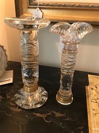 French Cristal Totem Figurine by St. Louis