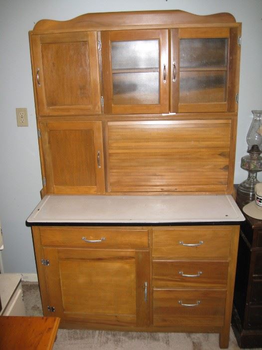 Hoosier style kitchen cupboard