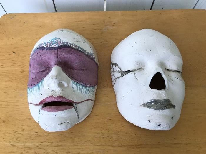 Painted Masks by Denver, Colorado artist Barbara Donachy