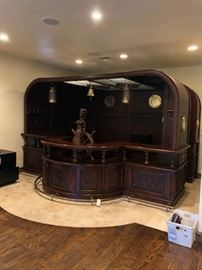 Nautical bar - disassembles - Mahogany $10,000