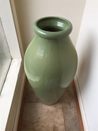 Large vase.