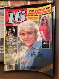 Teen magazines.