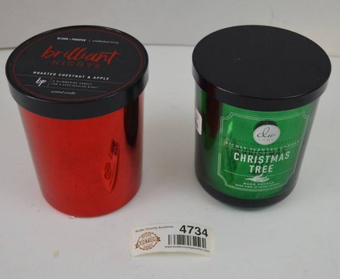2 New Candles 1 DW Home Christmas Tree Scent, 1 ...