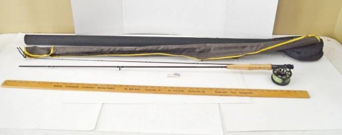 Fly Fishing Pole W Hard Carrying Case DC765 7.5 ...
