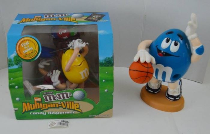 MMs MulliganVille Candy Dispenser in Box and M ...